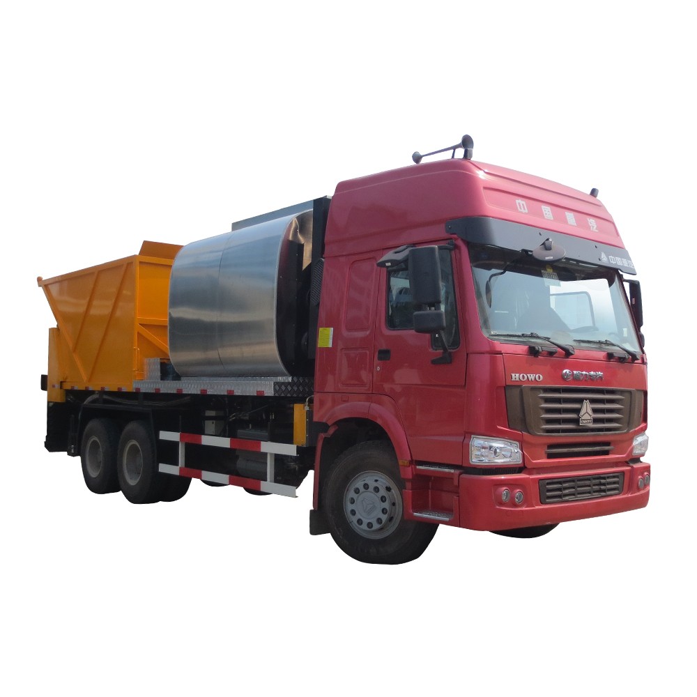 Camión sellador de detritus de asfalto Sinotruk Howo