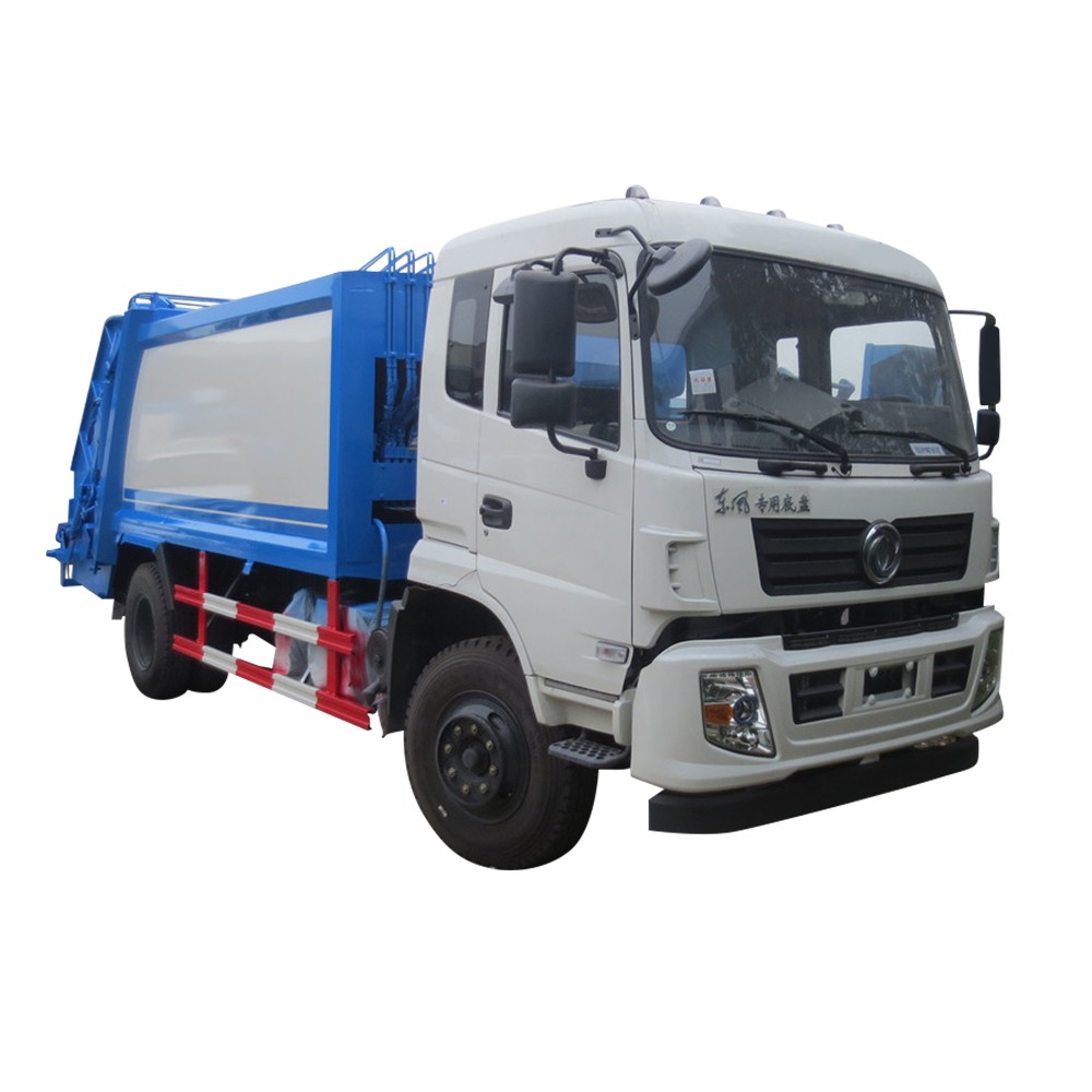 Camión compactador de basura de 6 ruedas y 12 cbm