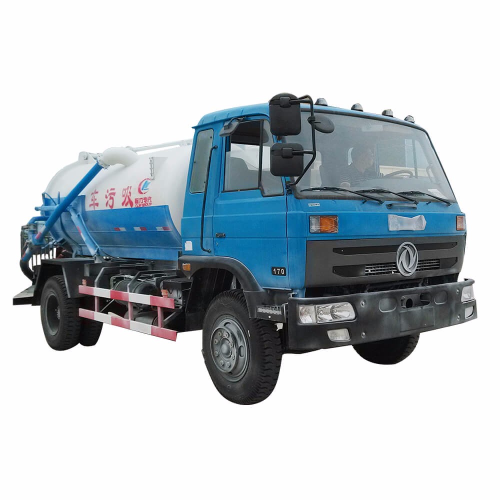 Tanque de aguas residuales de Dongfeng 8 Cbm