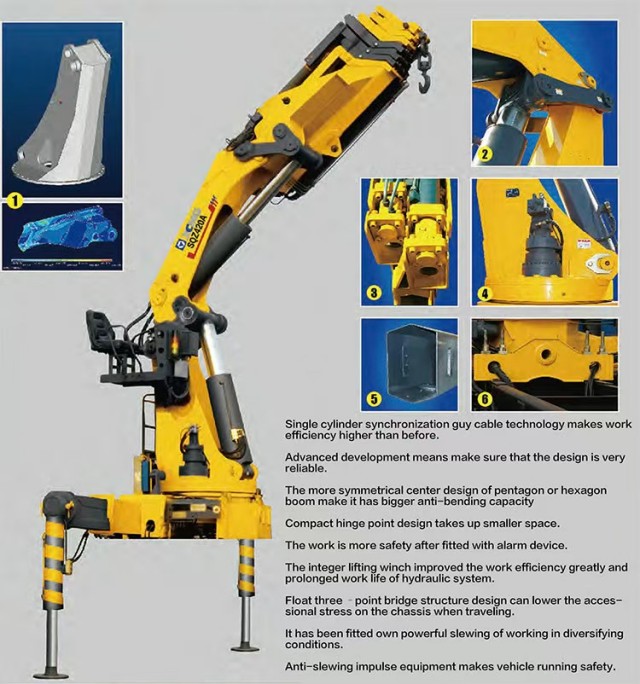 Grúa articulada XCMG